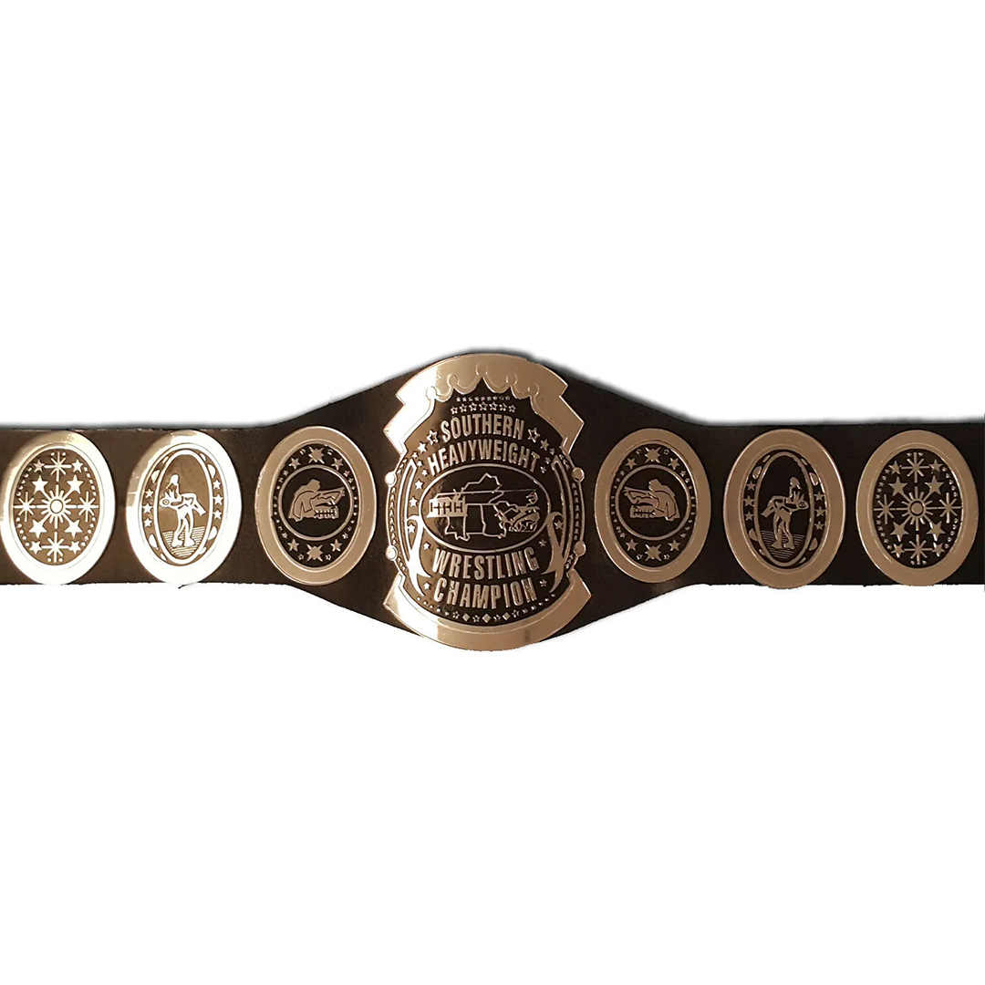 Southern Heavyweight Wrestling Championship Leather Belt