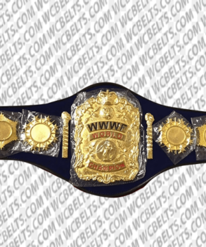 WWWF Bruno Sammartino World Championship Wrestling Title Belt
