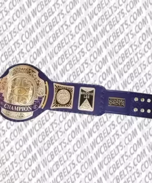Dark Order Brodie Lee Tribute TNT Champion Belt Customized