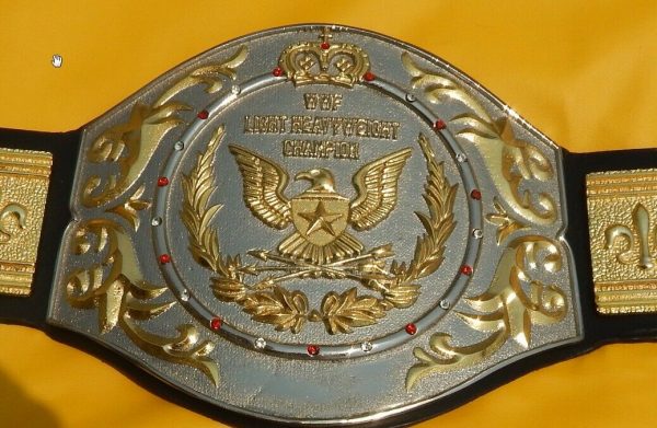 WWF Light Heavyweight Championship Replica Belt