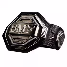 BMF Championship Wrestling Leather Belt