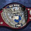 All Japan Pro-Wrestling PWF Asia Heavyweight Wrestling Champion Belt Rikidozan