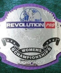 First RPW Revolution Pro Women's Champion Belt Women Jamie Hayter Gisele Shaw