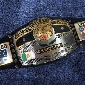 NWA World Welterweight championship Belt Welter Weight Mexico Champion