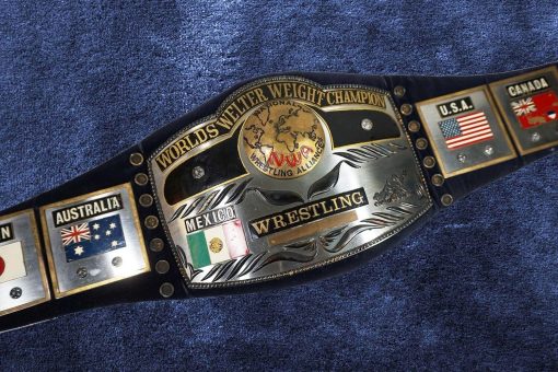 NWA World Welterweight championship Belt Welter Weight Mexico Champion