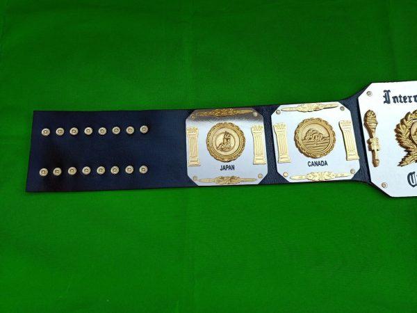 Randy Savage Macho Man ICW International Heavyweight Wrestling Champion Belt