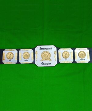 Randy Savage Macho Man ICW International Heavyweight Wrestling Champion Belt