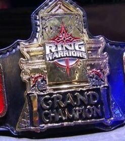 Ring Warriors Grand Champion Belt Bruce Santee American Professional Wrestling