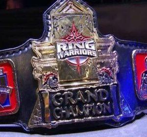 Ring Warriors Grand Champion Belt Bruce Santee American Professional Wrestling