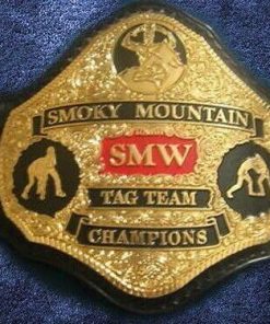 SMW Tag Team Champion Belt Ricky Morton Robert Gibson Smoking Mountain Wrestling