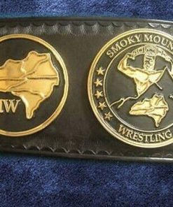 SMW Tag Team Champion Belt Ricky Morton Robert Gibson Smoking Mountain Wrestling