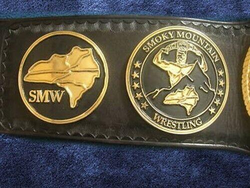 SMW Tag Team Champion Belt Ricky Morton Robert Gibson Smoking Mountain Wrestling