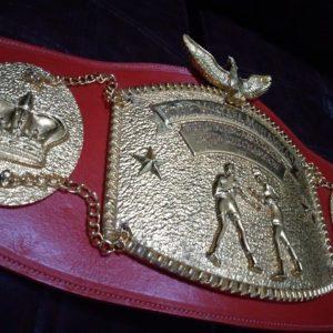 WBA Eddie Mustafa Muhammad Professional Boxing Light Heavyweight Champion Belt