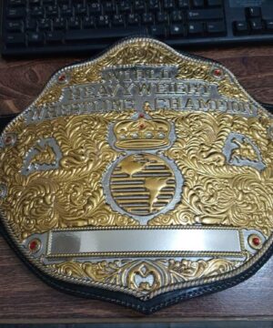 WCW Big Gold World Wrestling Heavyweight Champion Belt Ric Flair Hogan Randy MCP