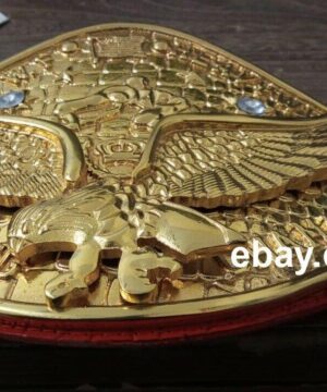 WWWF Heavyweight Wrestling Champion Belt Old Championship Backlund Bruno Billy