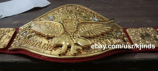 WWWF Heavyweight Wrestling Champion Belt Old Championship Backlund Bruno Billy