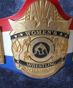 AWA World Womens Championship Belt Penny Banner June Byers Madusa Alundra Blayze