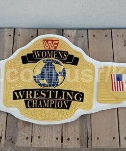 WWF World Womens Wrestling Championship Belt Madusa Alundra Blayze Old Champion