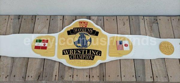 WWF World Womens Wrestling Championship Belt Madusa Alundra Blayze Old Champion
