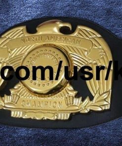 Old WWC North American Wrestling Champion Belt Abdullah Butcher Carlos Colon Last it