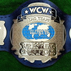 WCW World Tag Team Wrestling Champion Belt Dr Death Terry Gordy Old Championship