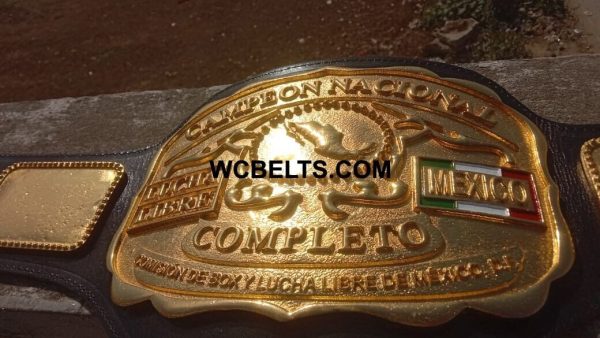 Campeon Nacional LUCHA LIBRE Mexico Comision Completo National Champion Belt