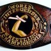 World Intergender Wrestling Champion Belt Andy Kaufman Cody Rhodes Inter-Gender