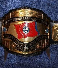 WTW West Tennessee Wrestling Championship Belt REGGIE PARKS