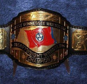 WTW West Tennessee Wrestling Championship Belt REGGIE PARKS