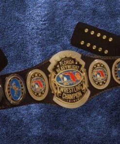 NWA Florida Heavyweight Wrestling Champion Belt circa 1983-1987 80's