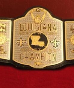 NSWA Louisiana Mid-South Championship Belt Old School Wrestling Champion