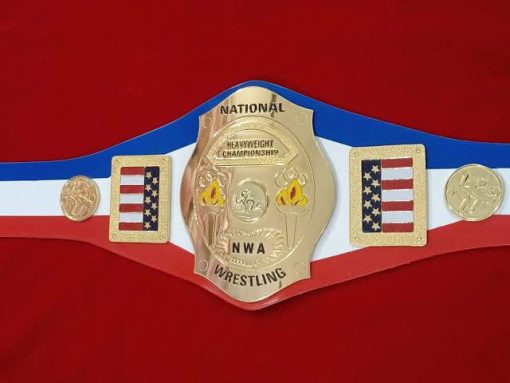 NWA National Heavyweight Wrestling Championship Belt Legacy Georgia George Levy