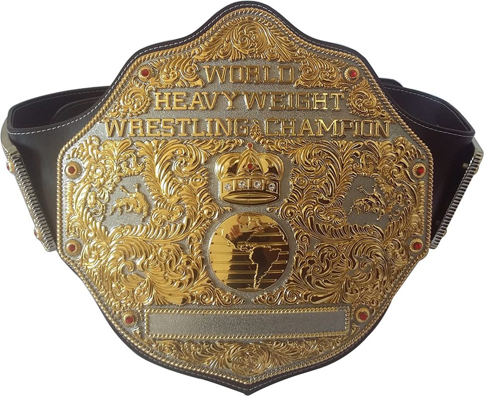 are championship belts real gold