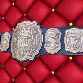 IWGP Intercontinental Wrestling Champion Belt MVP Japan