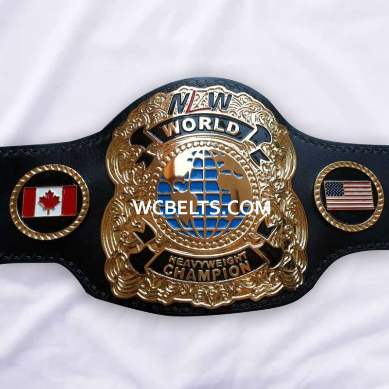 NLW Next Level Wrestling World Heavyweight Champion Belt - WC BELTS