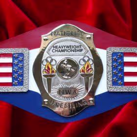 NWA National Heavyweight Wrestling Belt