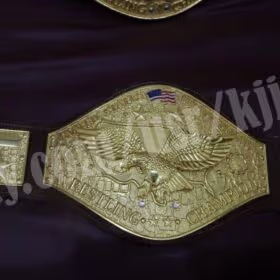 Shiekh United States Title Wrestling Champion Belt