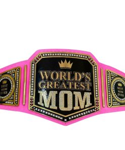 World’s Greatest Mom Championship Leather Belt