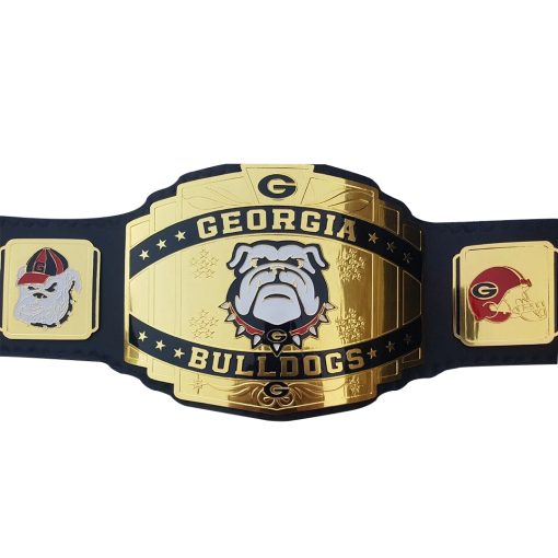 GEORGIA BULLDOG NATIONAL CUSTOMIZED CHAMPIONSHIP TITLE REPLICA BELT