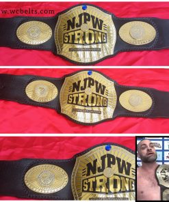 NJPW Strong Openweight Championship revealed Champion Belt IWGP Tom Lawlor