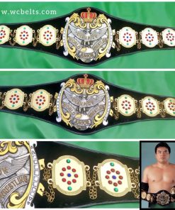 NWA International World Junior Jr Heavyweight Wrestling Champion Belt AJPW Japan