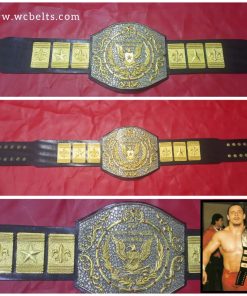 WWF Junior Heavyweight championship belt New Japan Pro-Wrestling Champion Wild P