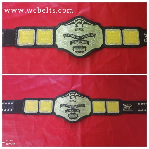 WWF Hulk Hogan 1984 World Heavyweight Wrestling Champion Belt Federation