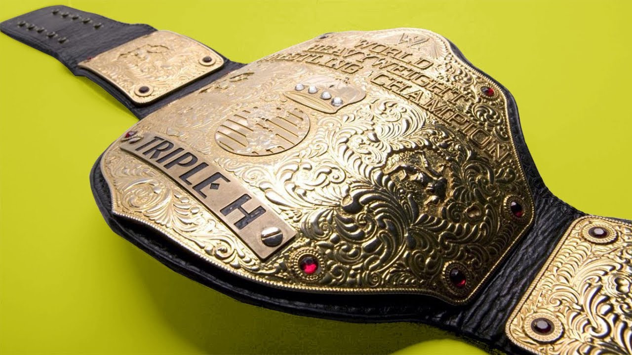 are championship belts real gold