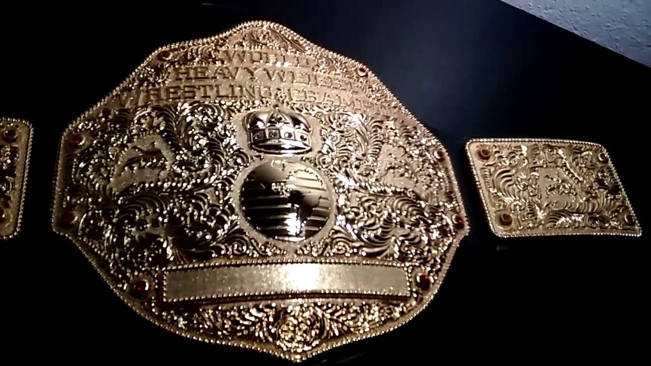 are championship belts real gold