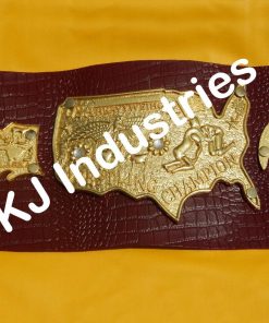 NWA USA Heavyweight Wrestling Title Champion Belt Blackjack Mulligan Ric Flair