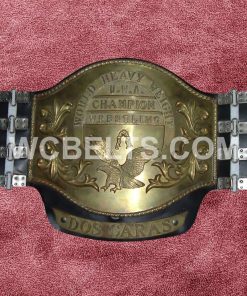 UWA World Heavyweight Champion Belt DOS CARAS Universal Wrestling Association