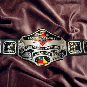 NWA Pacific Northwest Heavyweight Wrestling Champion belt Ivan Kameroff Ed Franc