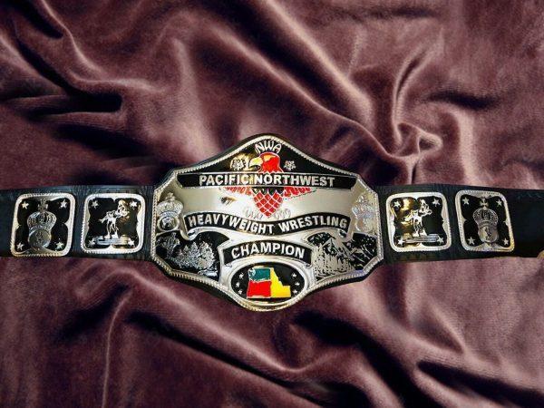 NWA Pacific Northwest Heavyweight Wrestling Champion belt Ivan Kameroff Ed Franc