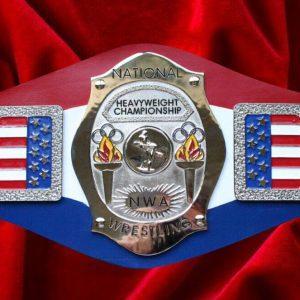 NWA National Heavyweight Wrestling Championship Belt Legacy Georgia George Levy